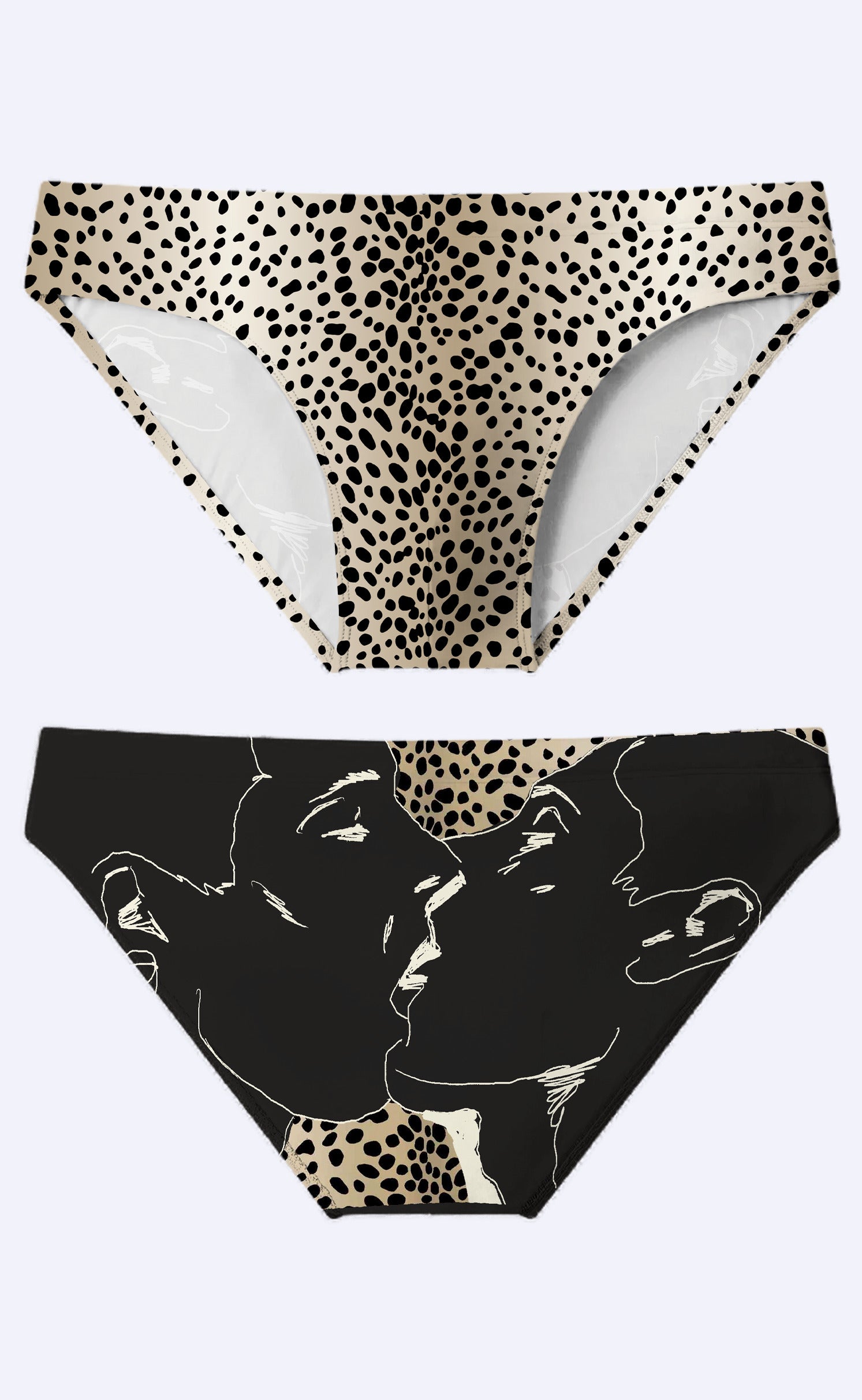 'Kissing You' Swim Brief - Patrick Church