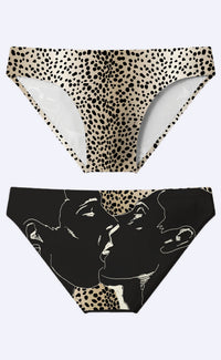 'Kissing You' Swim Brief - Patrick Church