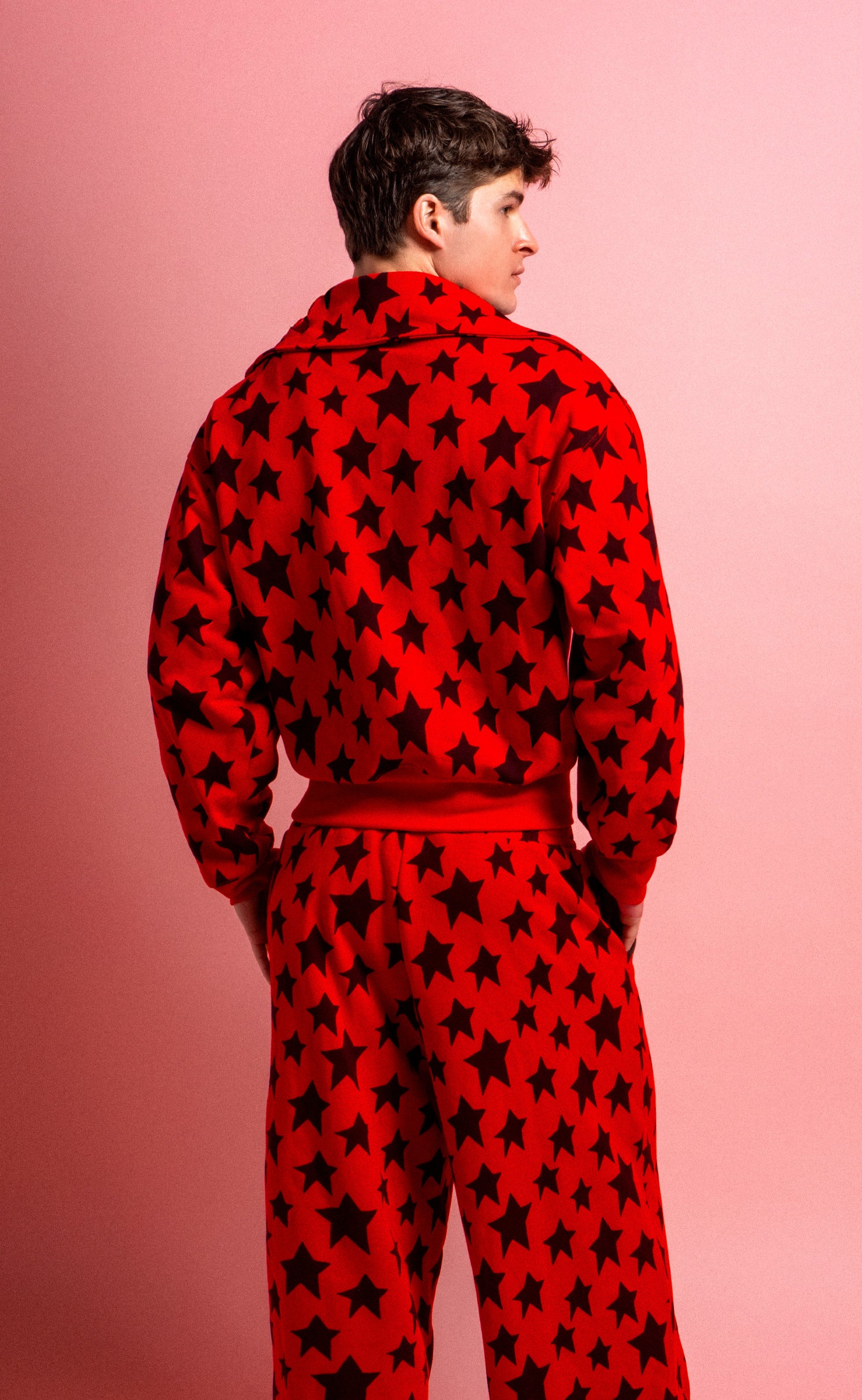 'Star Boy' Wide-Leg Sweatpant