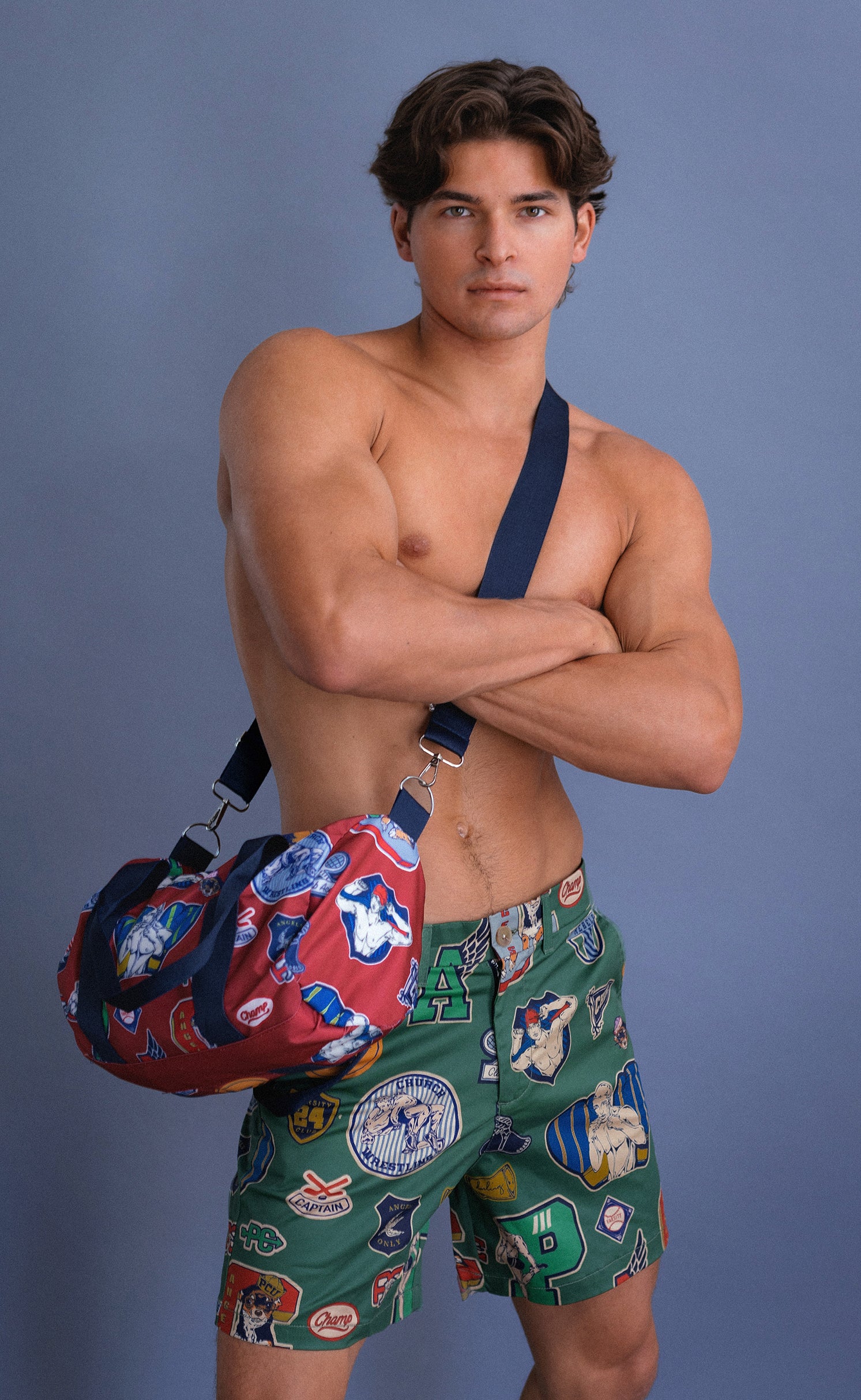 'Crush Club' Letterman Shorts
