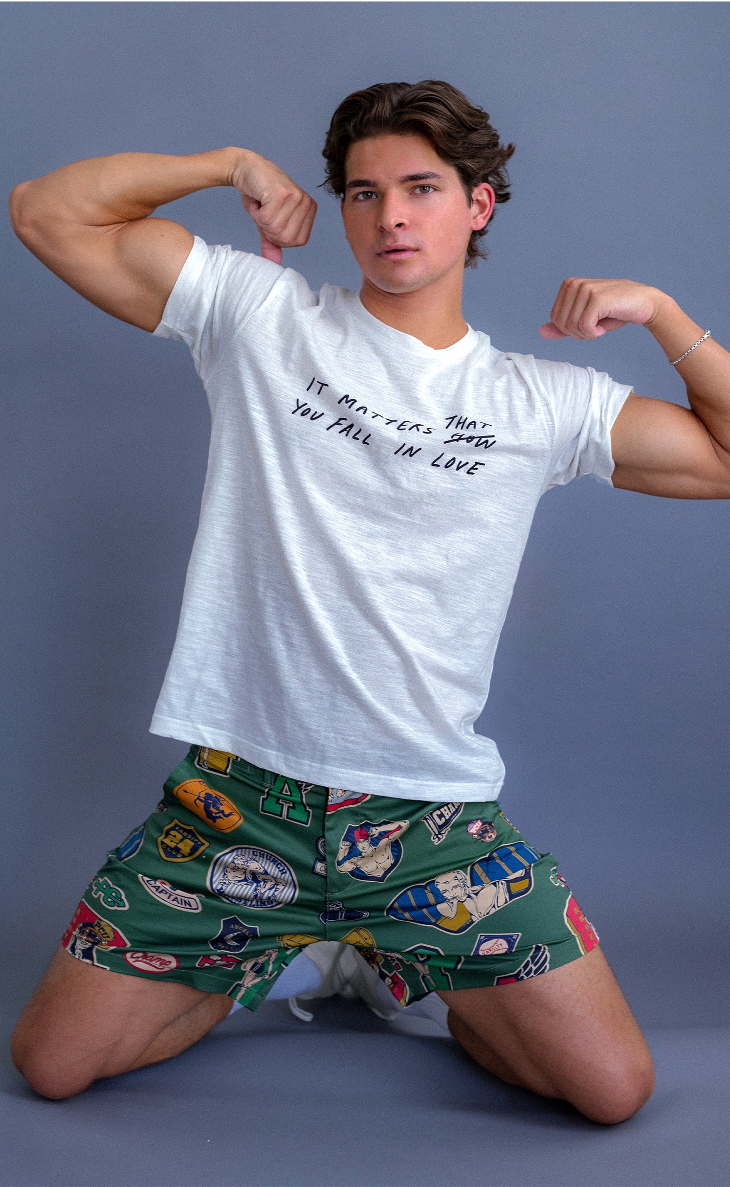 'Crush Club' Letterman Shorts
