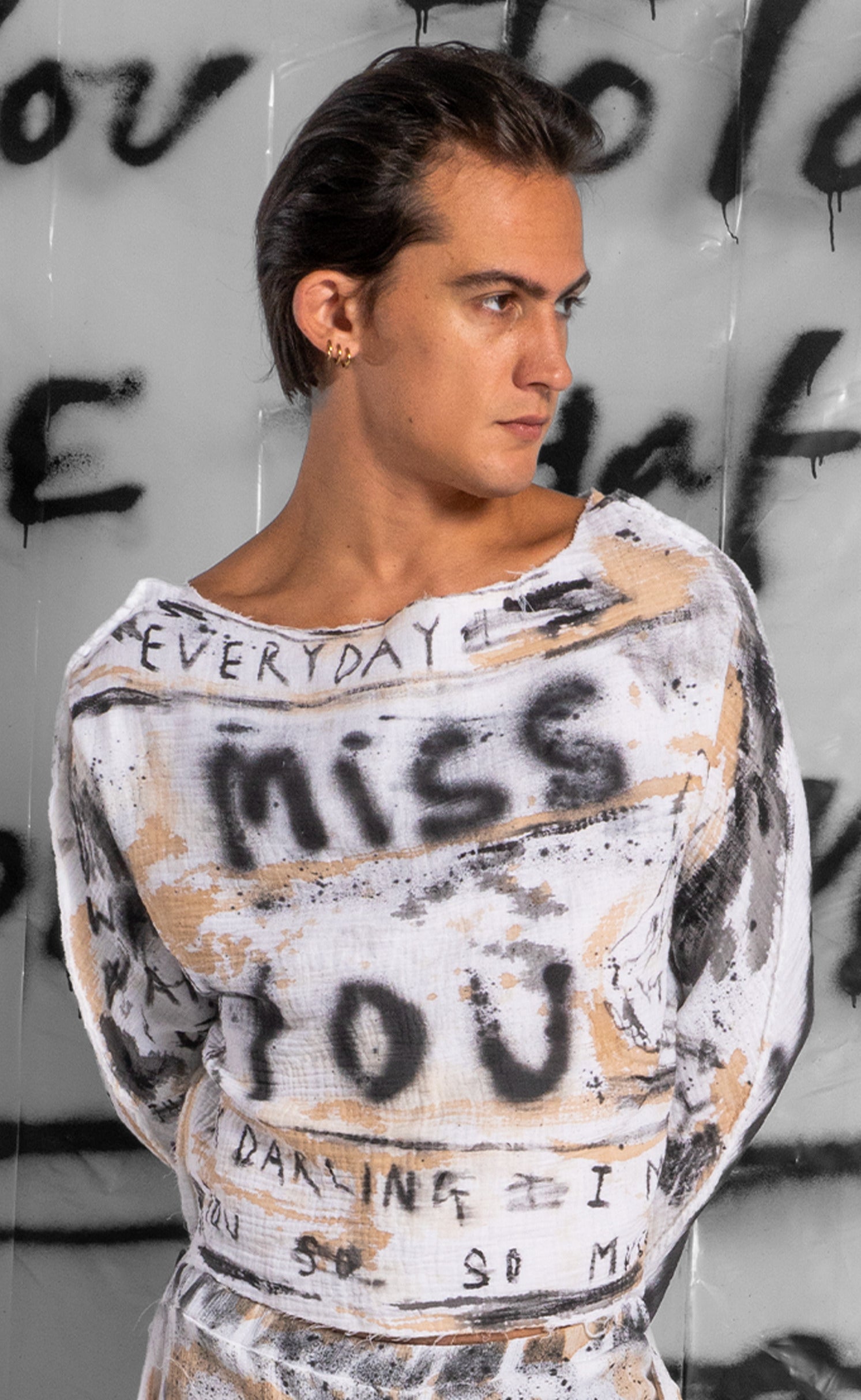 Hand Painted 'Dearest Boy' Shirt