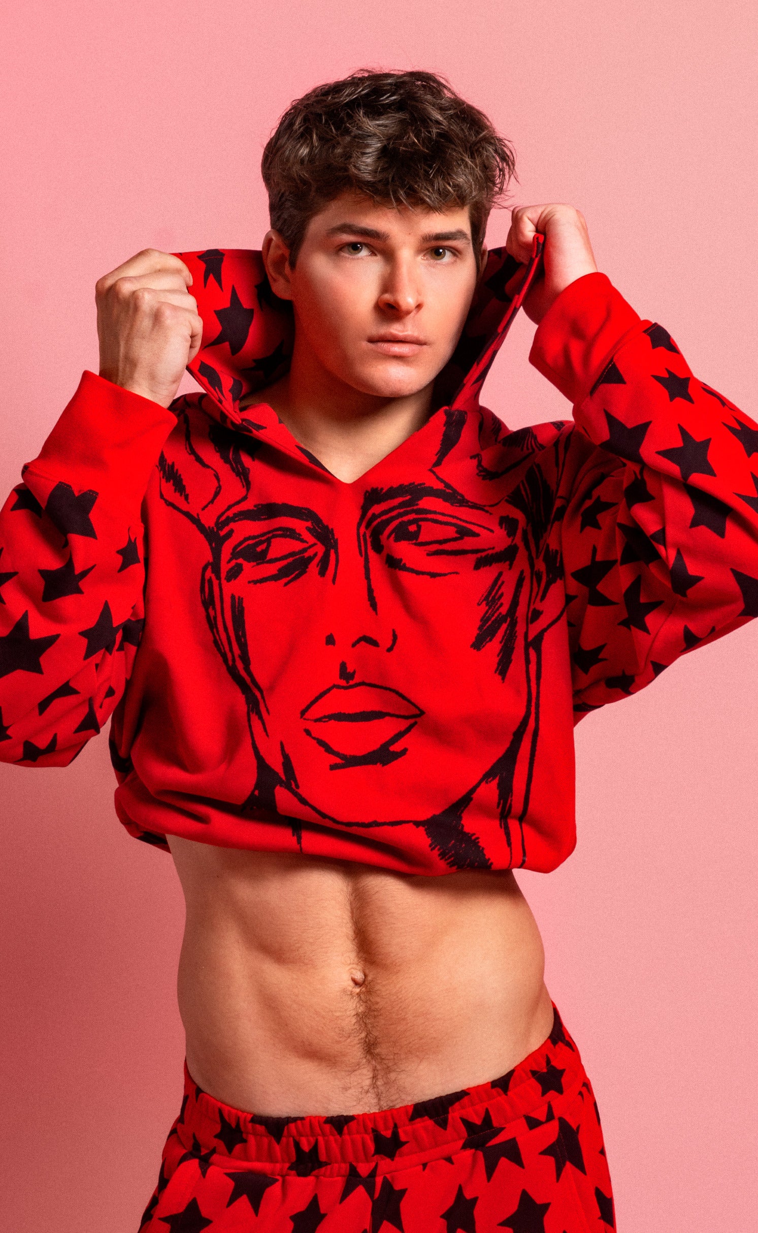 'Star Boy' Sailor Collar Sweatshirt