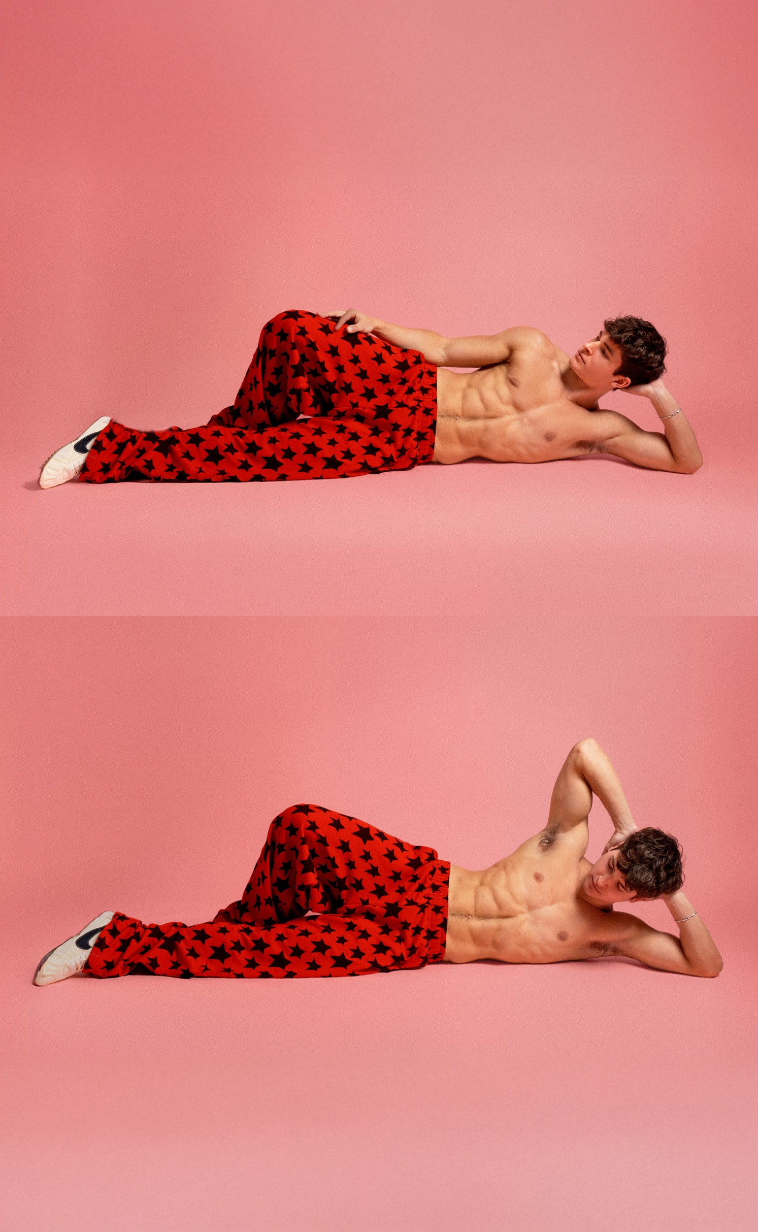 'Star Boy' Wide-Leg Sweatpant