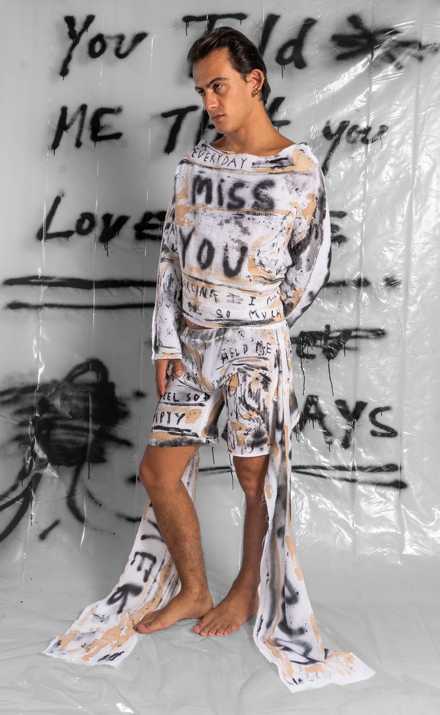 Hand Painted 'Dearest Boy' Shirt