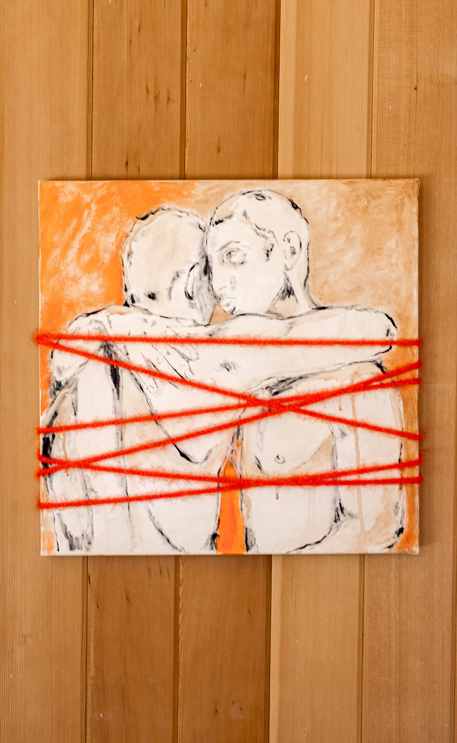 Head Over Heels III, 20 x 20