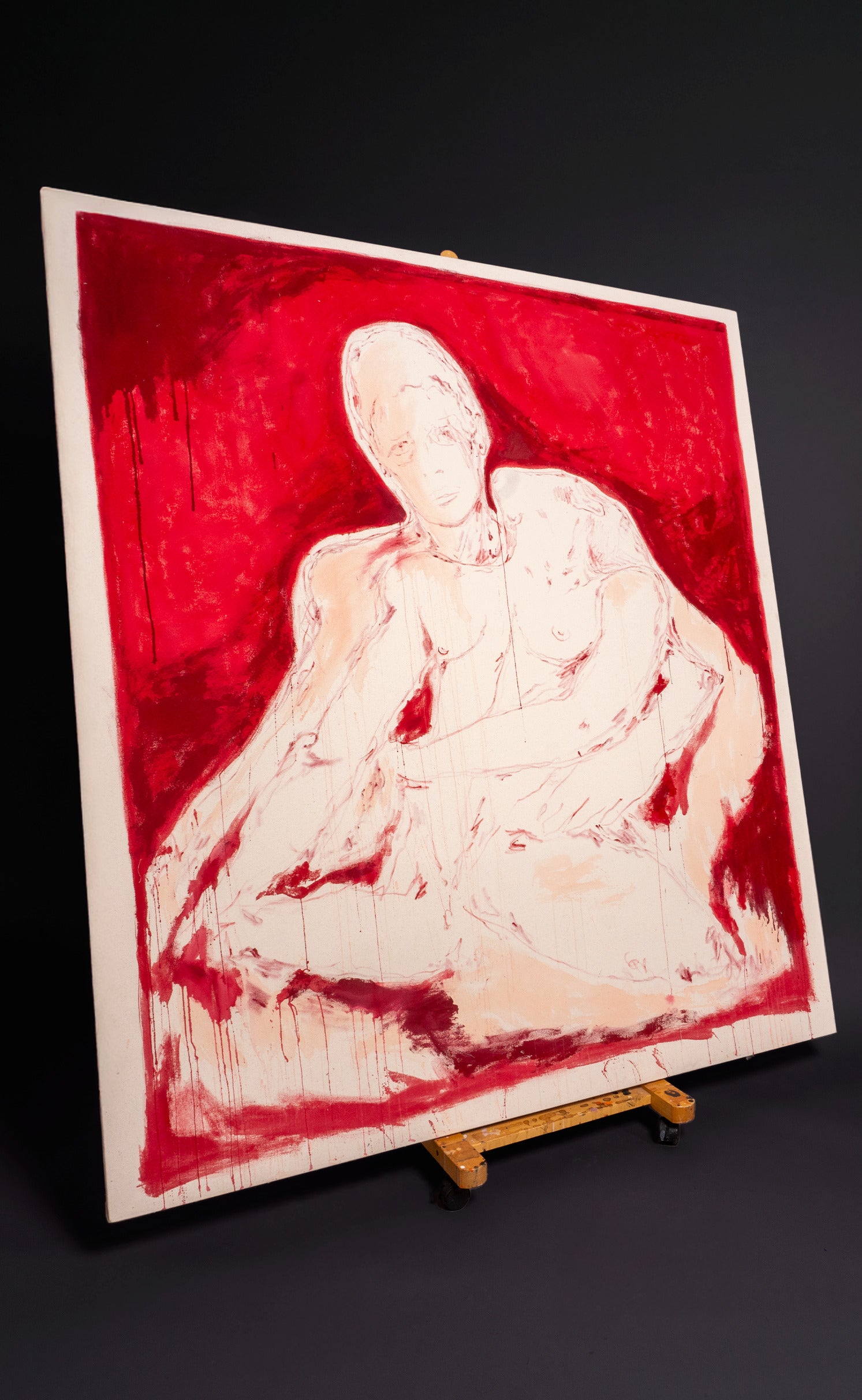 'I Love You But Not Enough To Save You', 70"x78" - Patrick Church