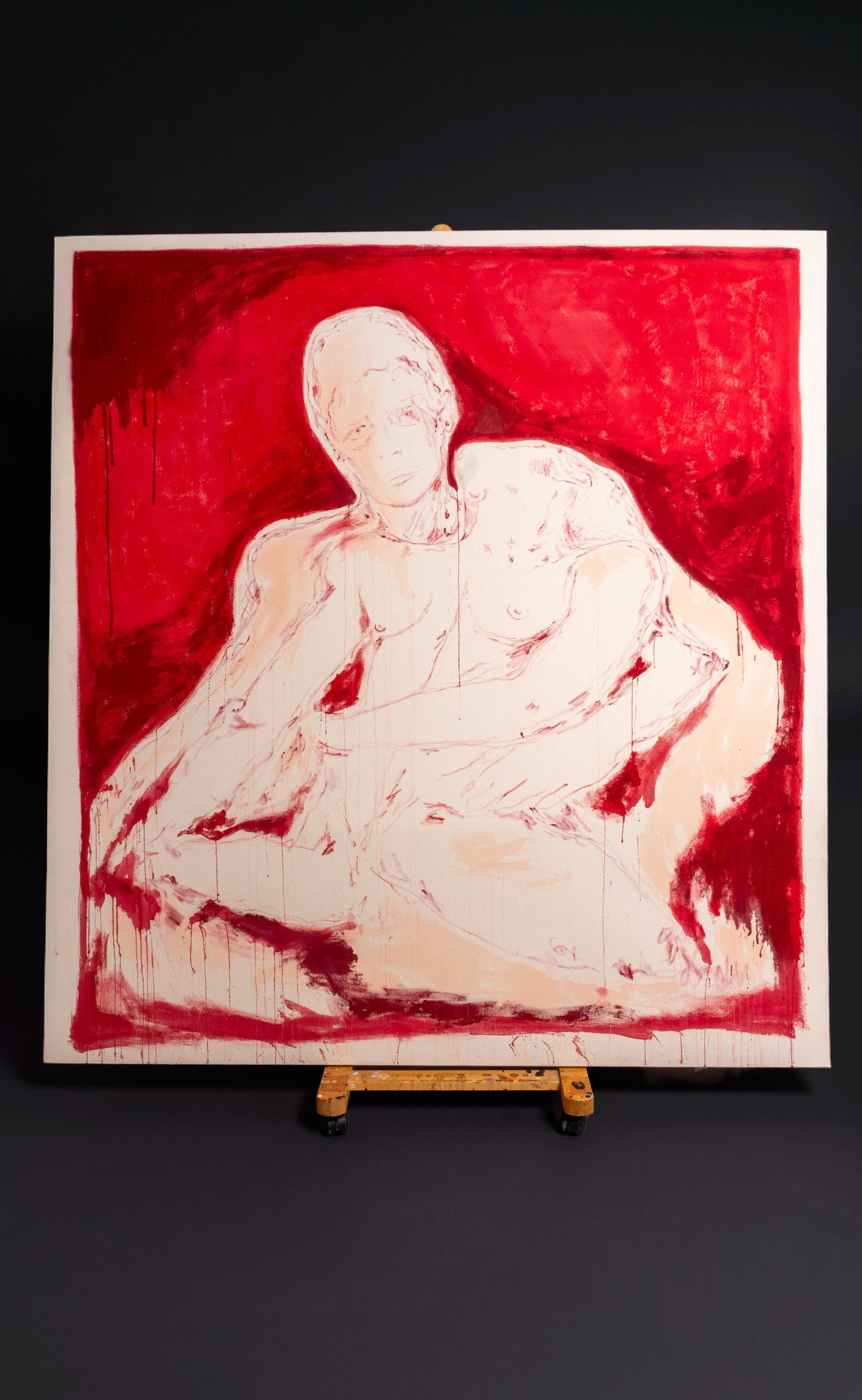 'I Love You But Not Enough To Save You', 70"x78" - Patrick Church