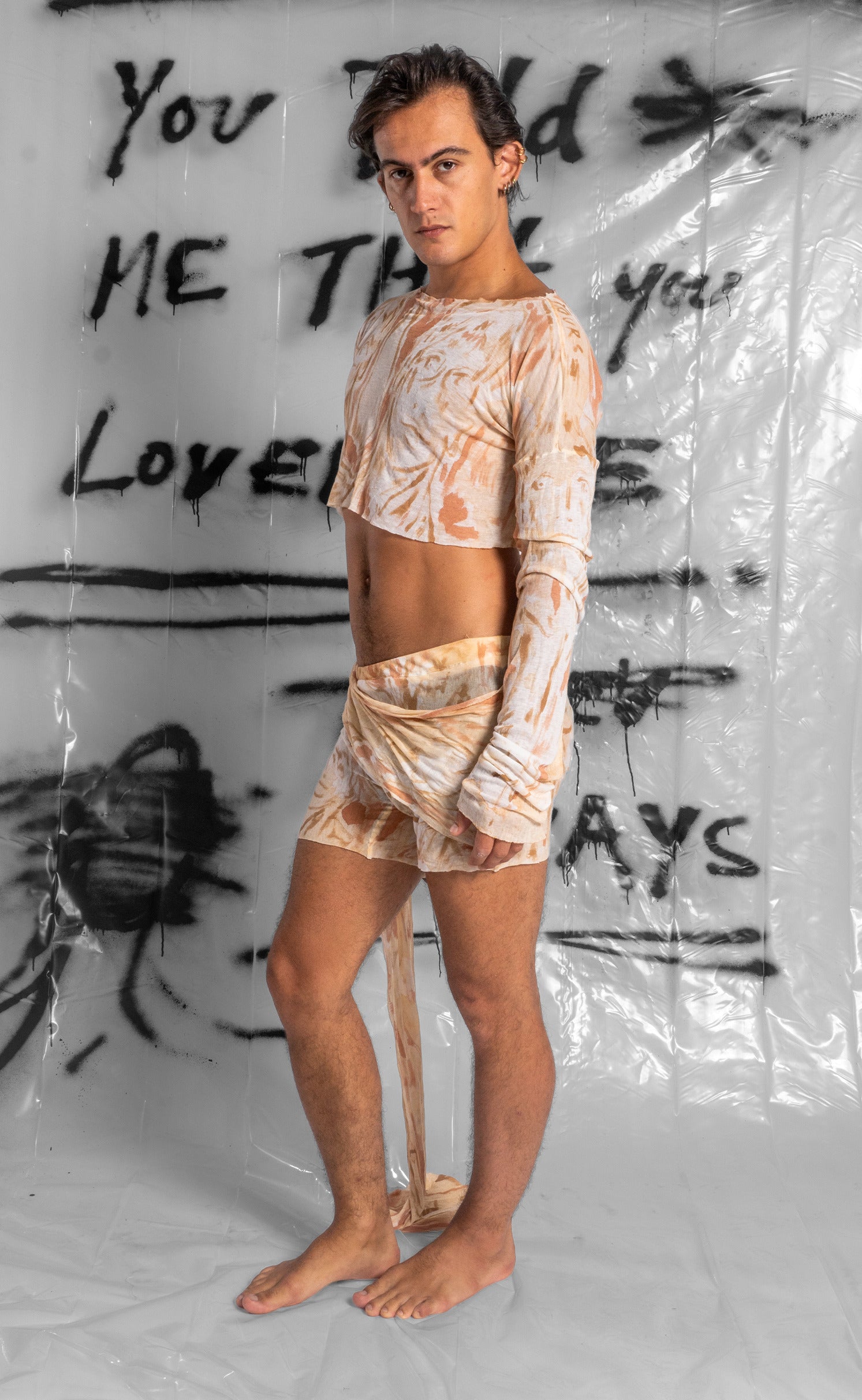 'Dearest Boy' Wrap Shorts