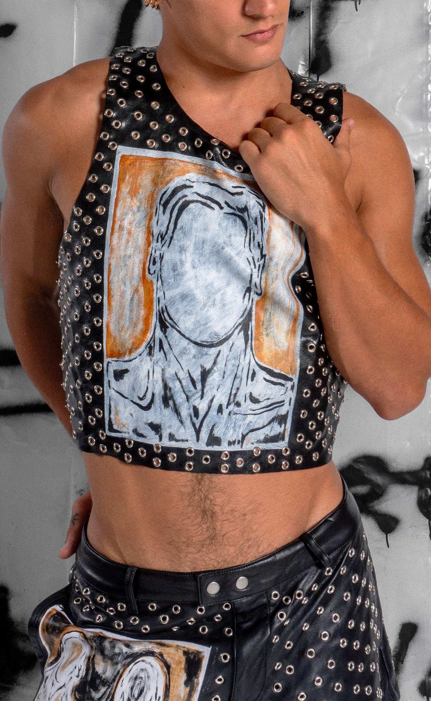 Hand Painted 'In Dreams' Tank Top