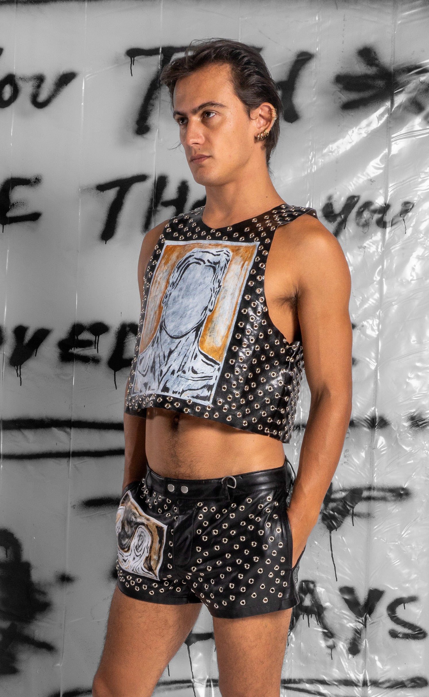 Hand Painted 'In Dreams' Tank Top