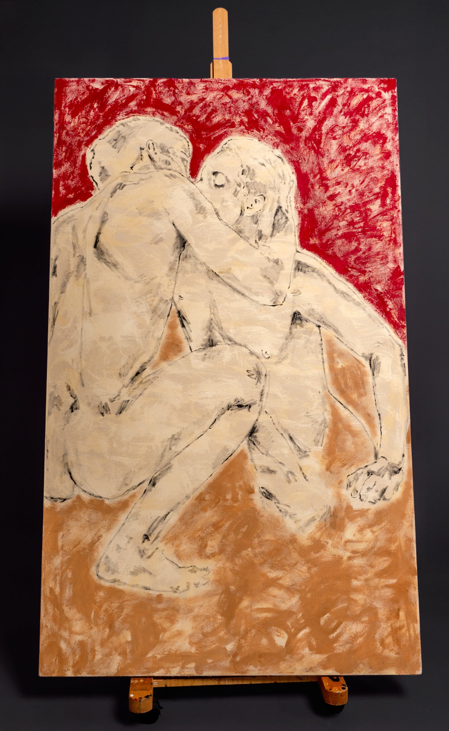 'Playing With Fire', 42"x70" - Patrick Church