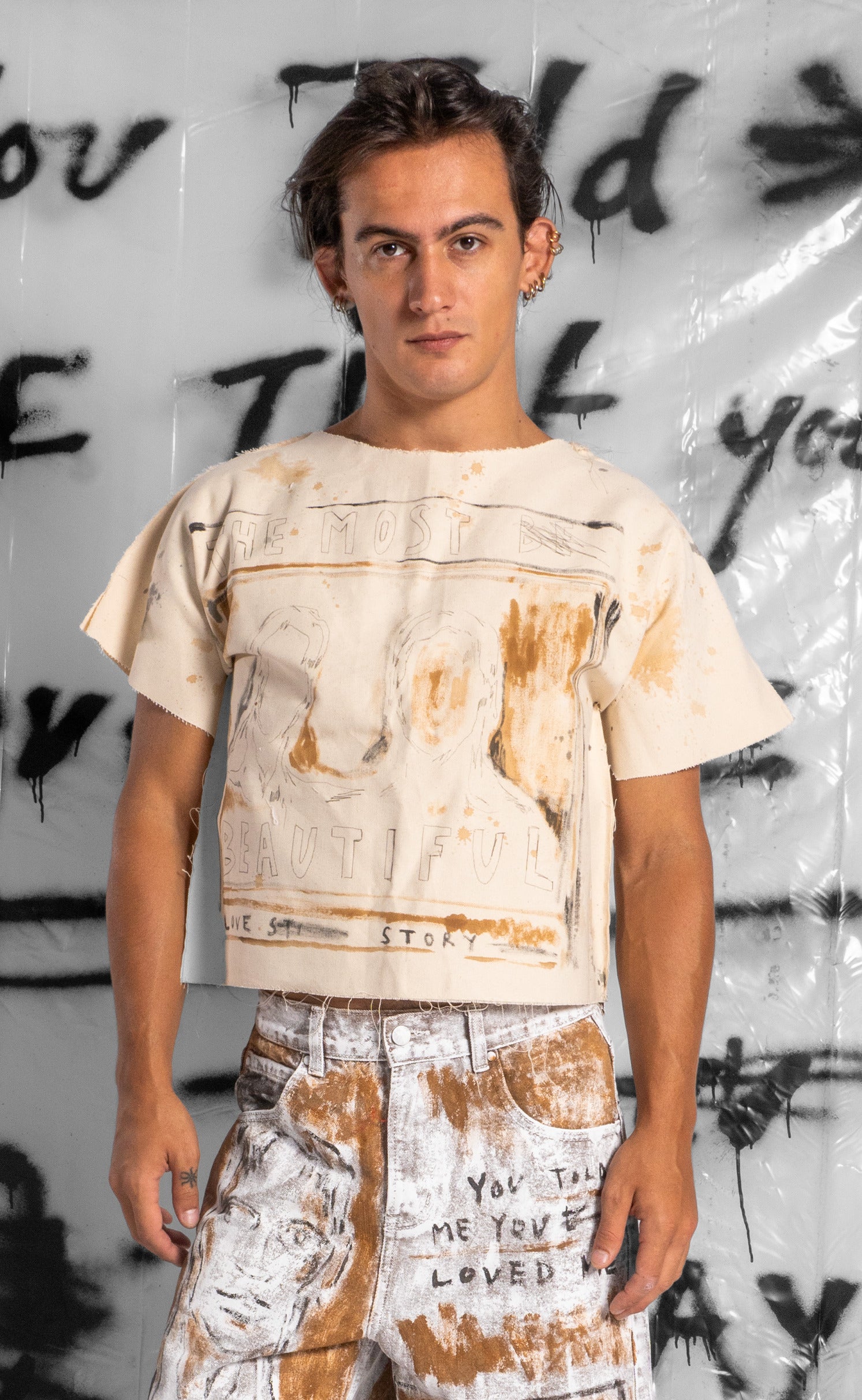 Hand Painted 'Greatest Love' Shirt