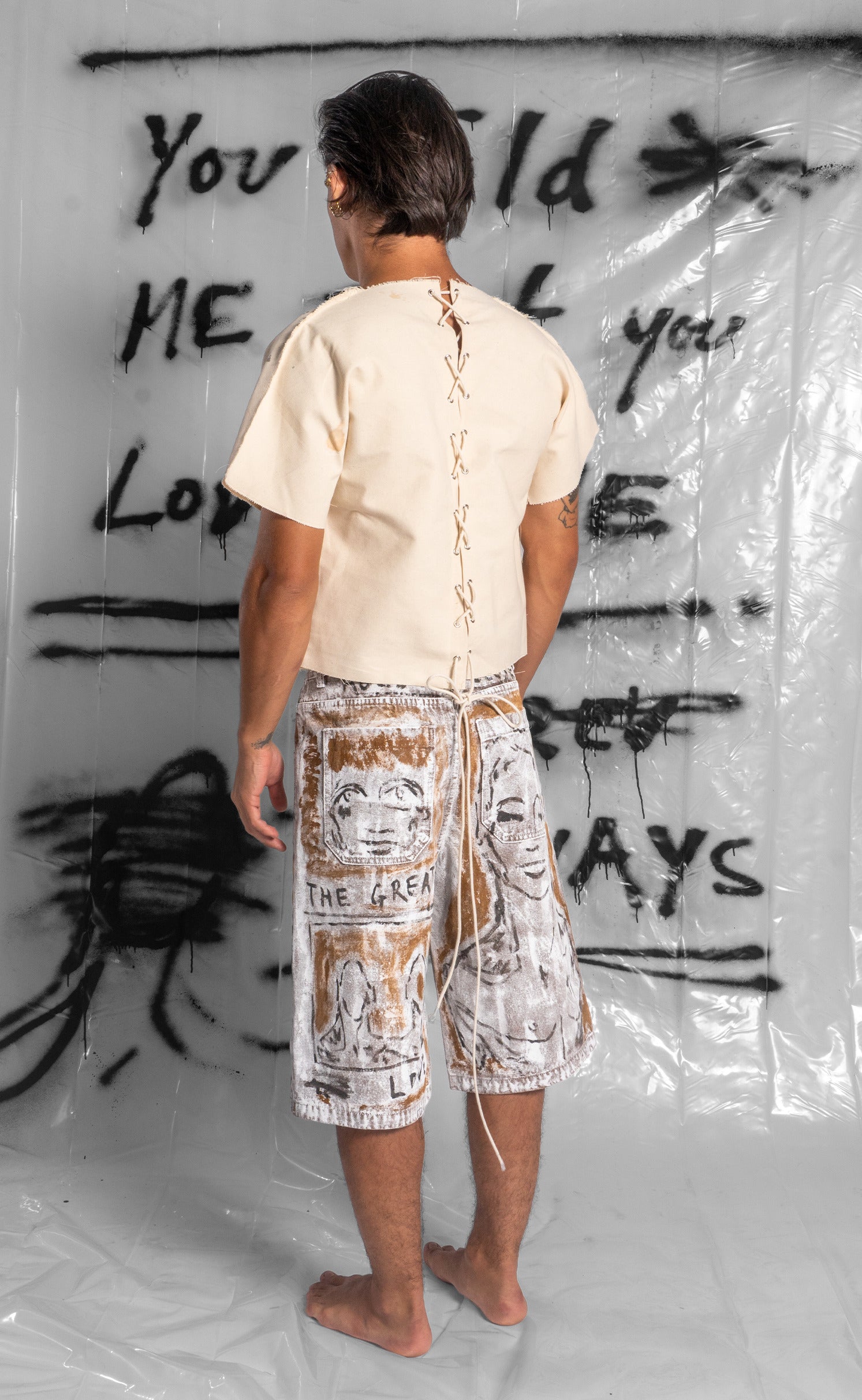 Hand Painted 'Greatest Love' Shirt