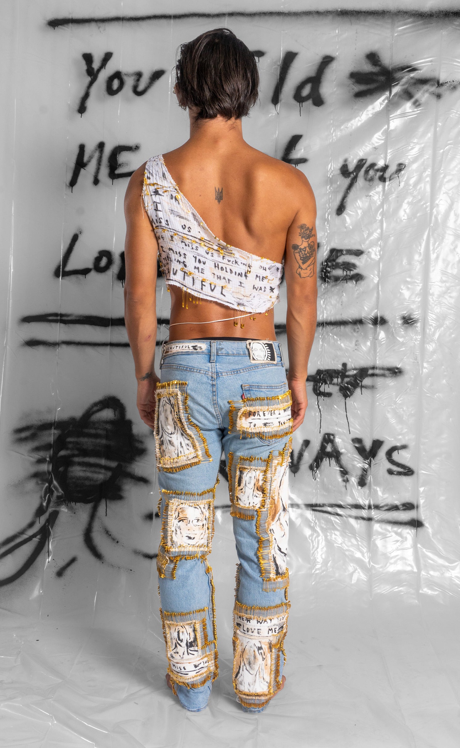 'Golden Boy' Jeans - 28 Waist
