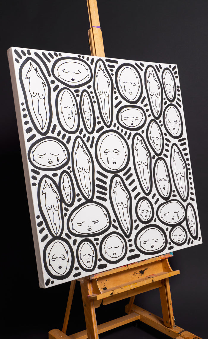 'All Over You' 40 x 40 - Patrick Church