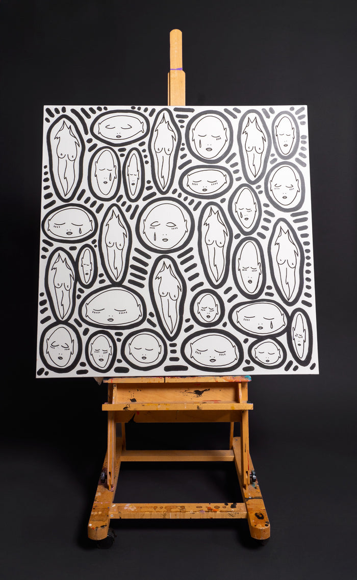 'All Over You' 40 x 40 - Patrick Church