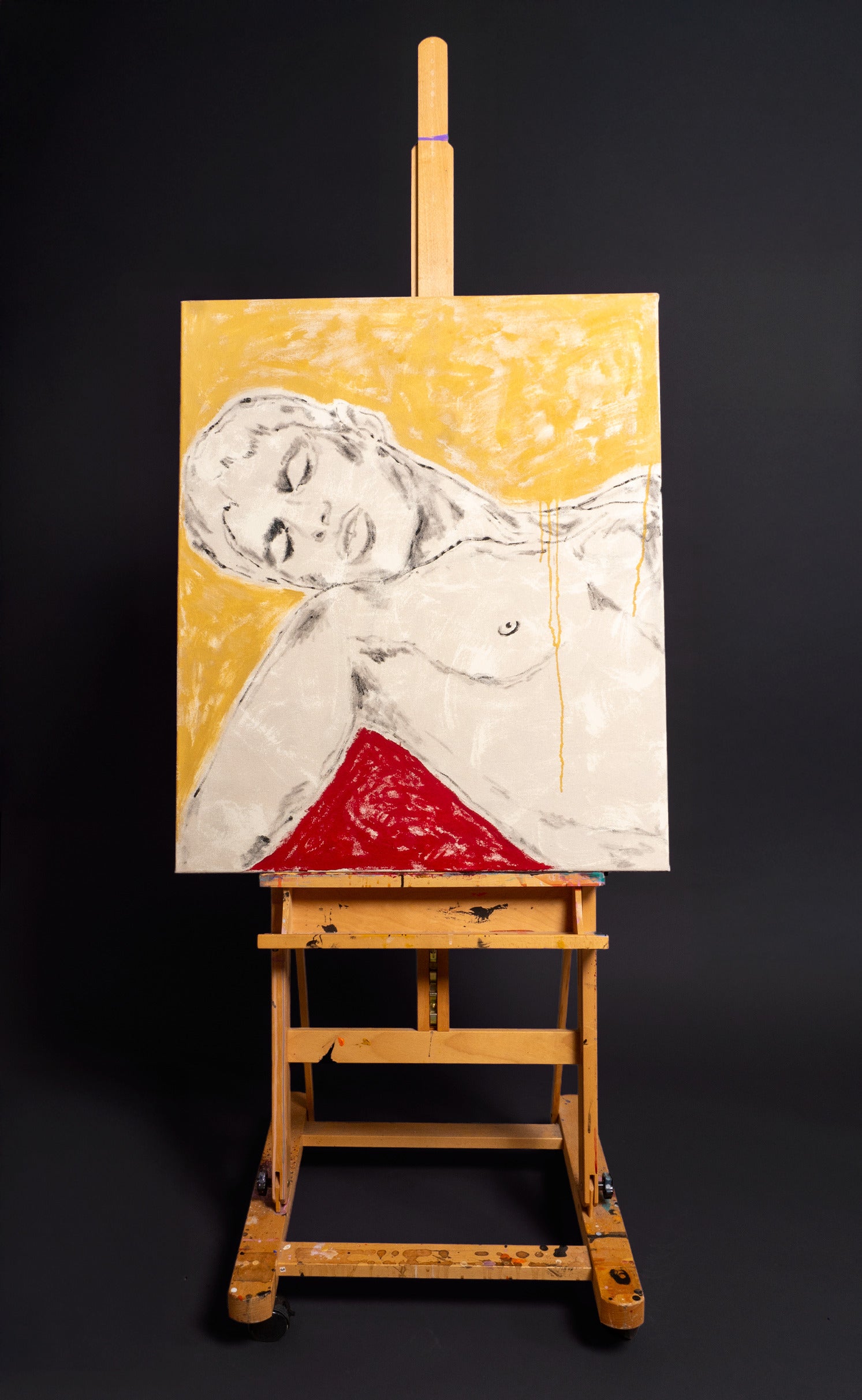 'Angelically...', 30”x36” - Patrick Church