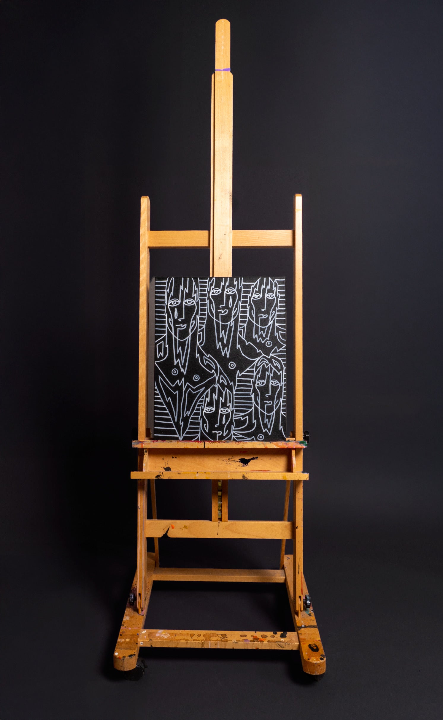 'Get In Line' 16 x 20 - Patrick Church