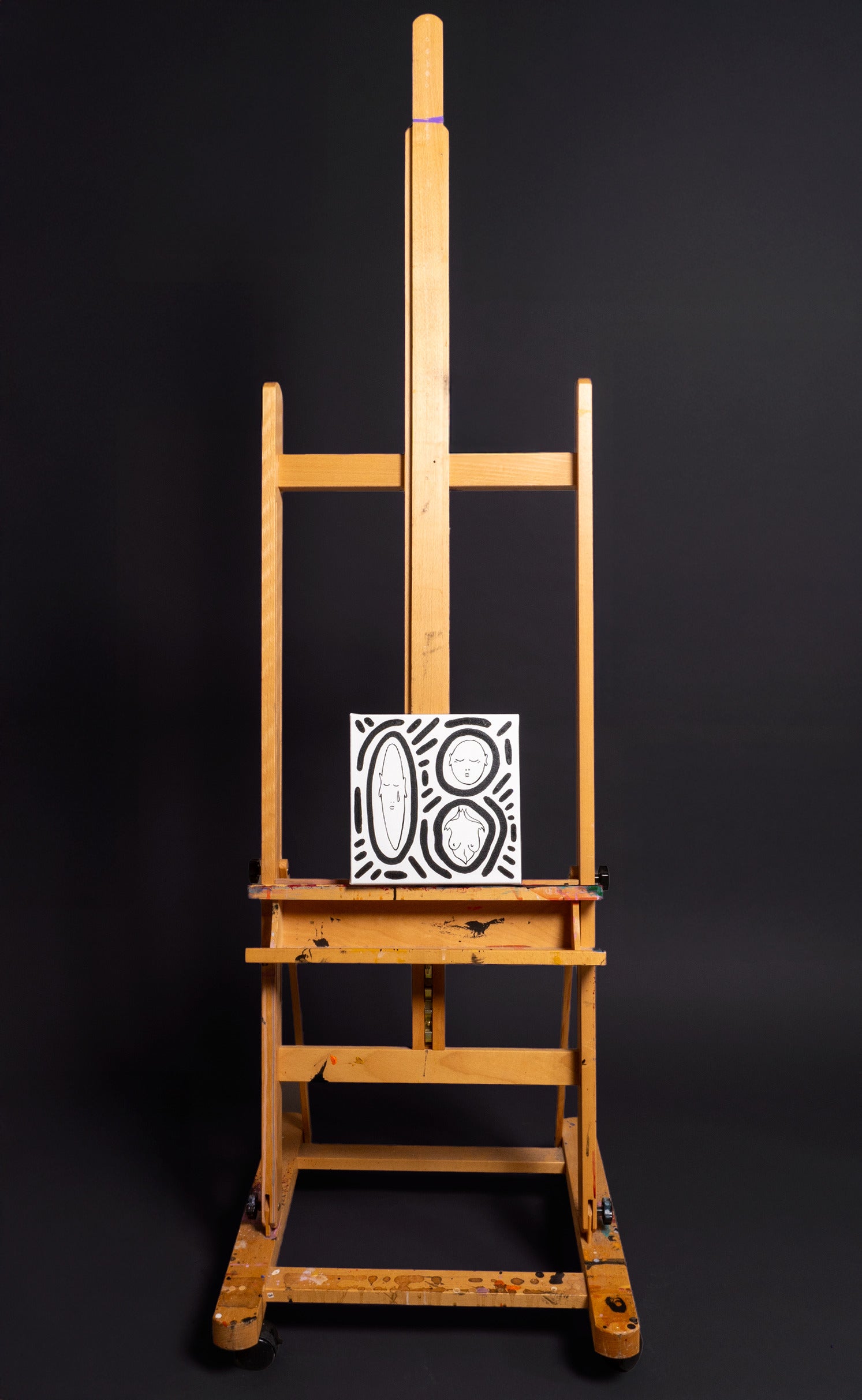 'All Over You' 10 X 10 - Patrick Church