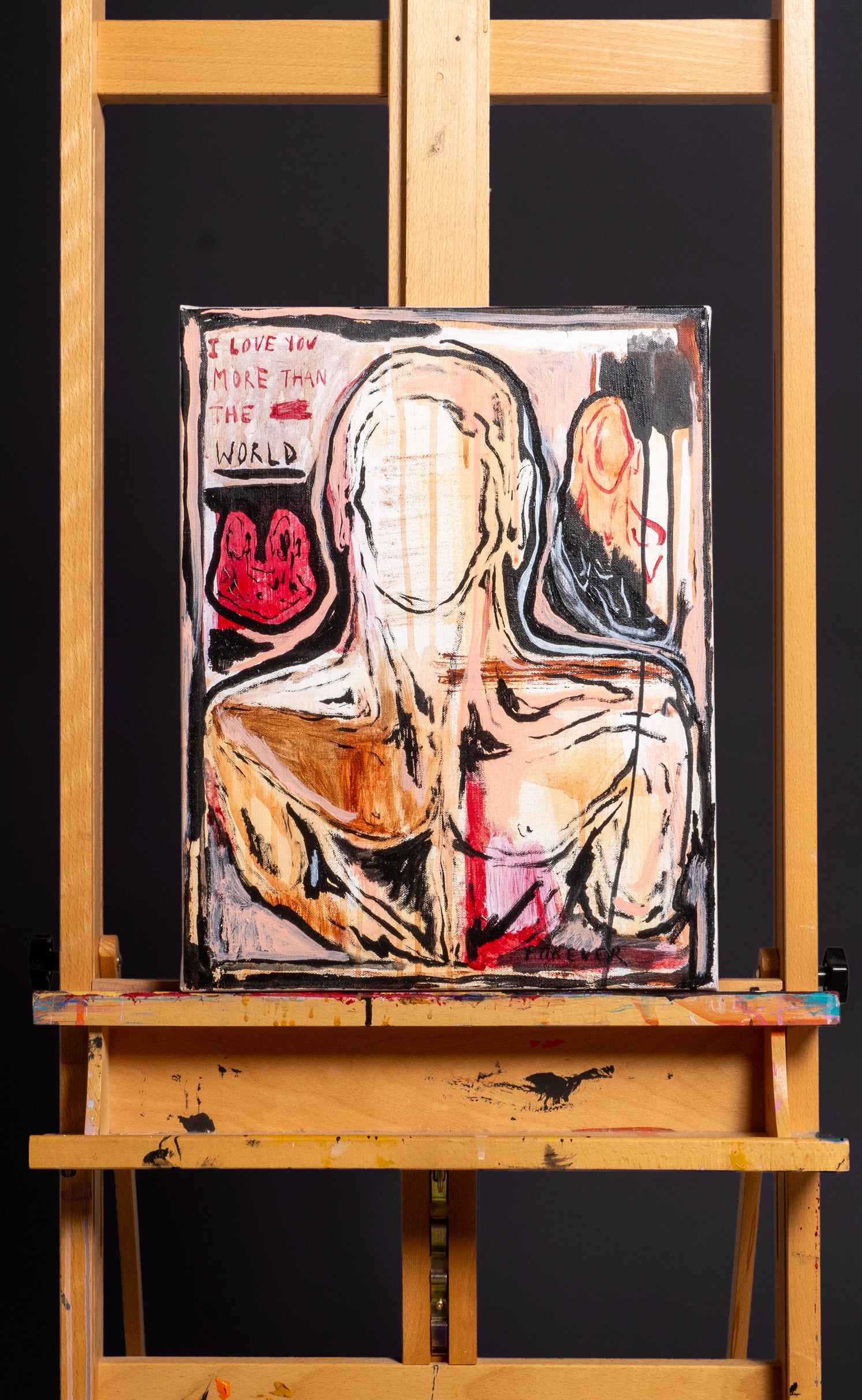 'Faceless Figure' 14 x 18 - Patrick Church