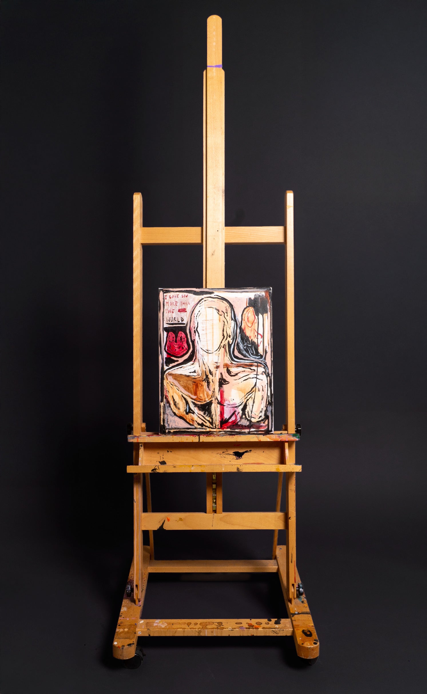 'Faceless Figure' 14 x 18 - Patrick Church