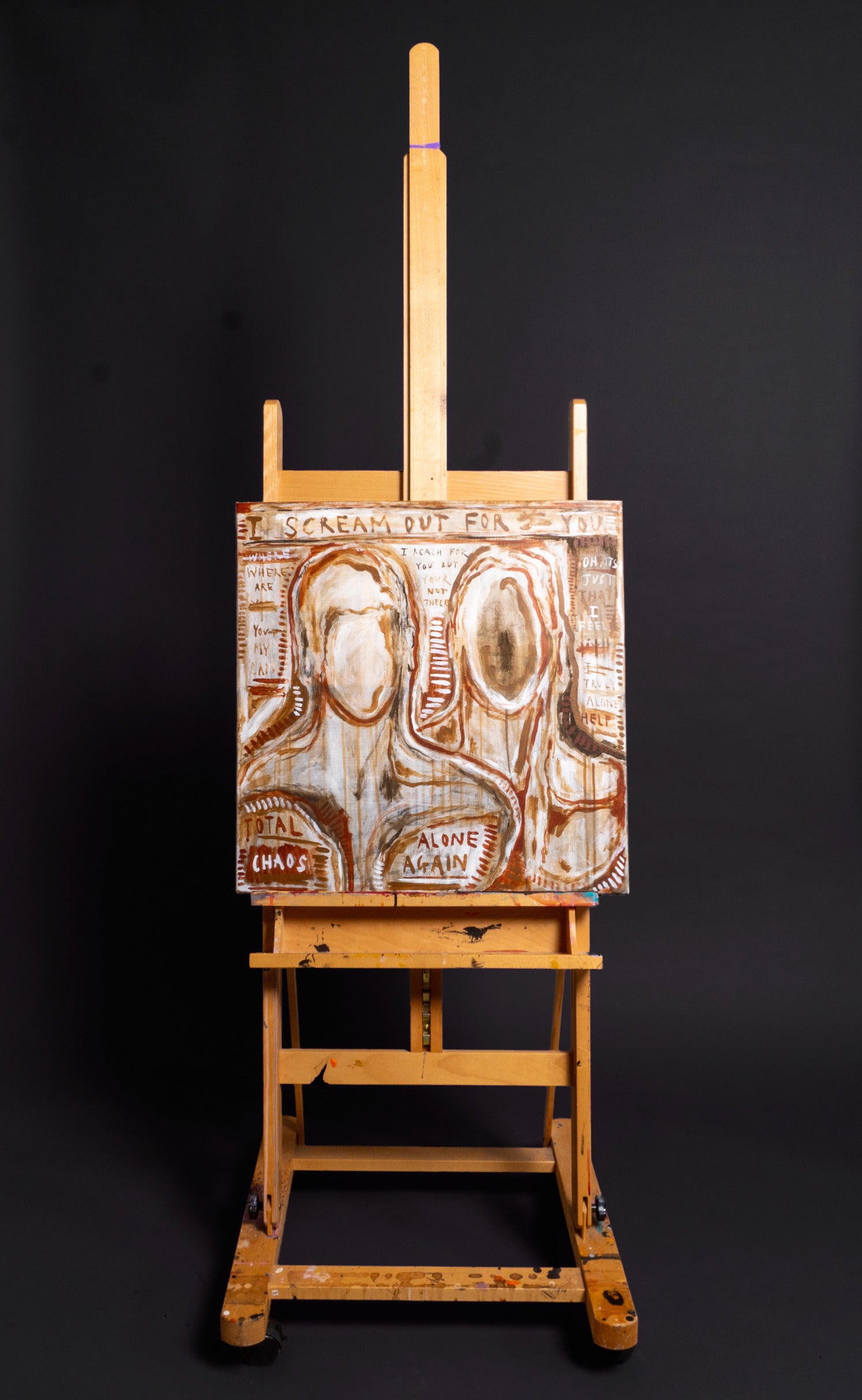 'I Scream For you', 24" x 24" - Patrick Church