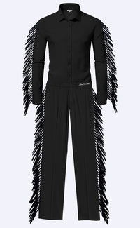 'Born To Ride' Fringe Jumpsuit - Patrick Church