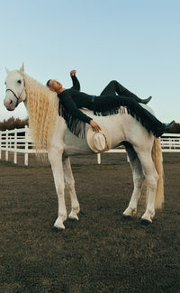 'Born To Ride' Fringe Jumpsuit - Patrick Church