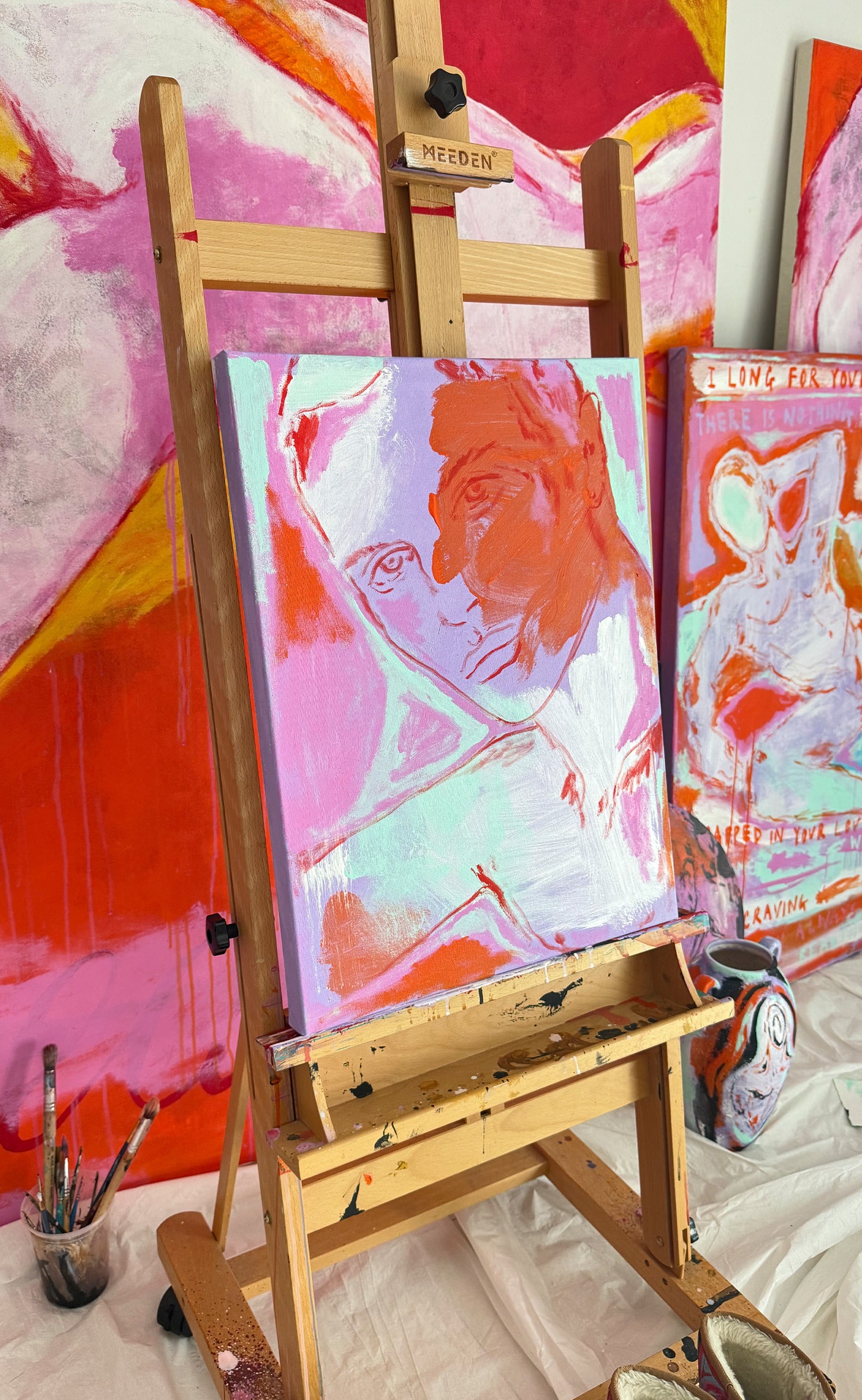 'Kiss Collector 1' 18 x 24 - Patrick Church