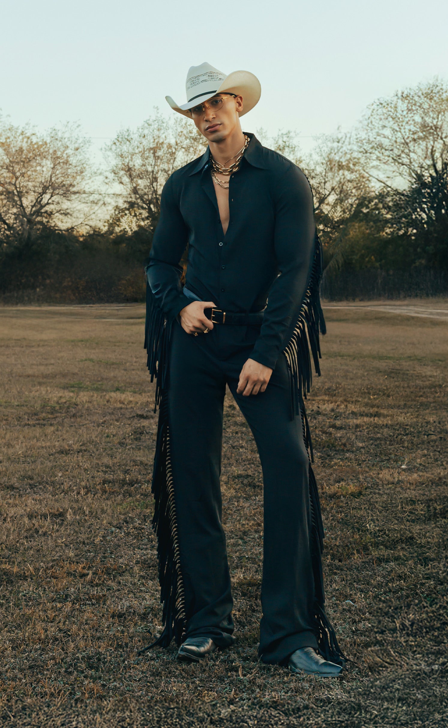 'Born To Ride' Fringe Jumpsuit - Patrick Church