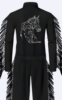 'Born To Ride' Fringe Jumpsuit - Patrick Church