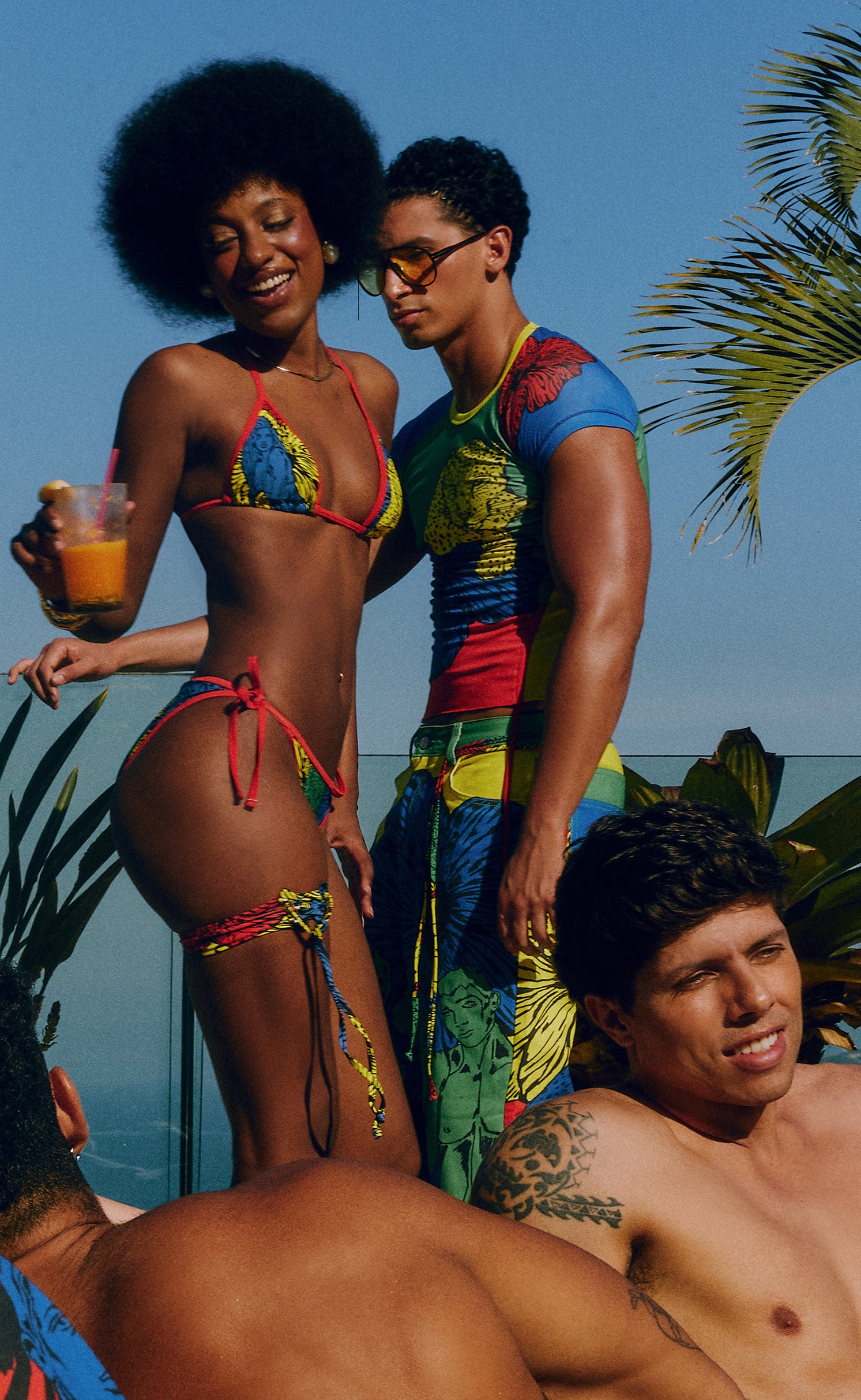 'Paraíso' Brazil String Bikini Bottoms