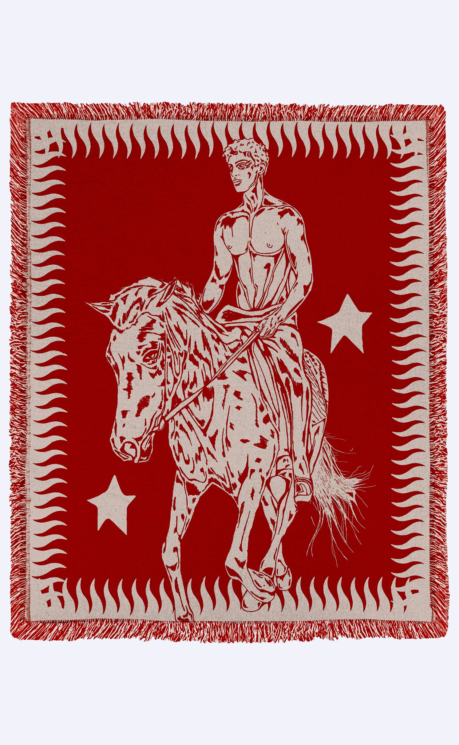 'Born To Ride' Throw Blanket - Patrick Church