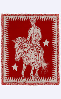 'Born To Ride' Throw Blanket - Patrick Church