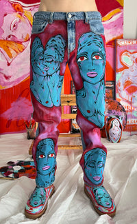 'Kiss Collector' Jeans - 32x32 - Patrick Church