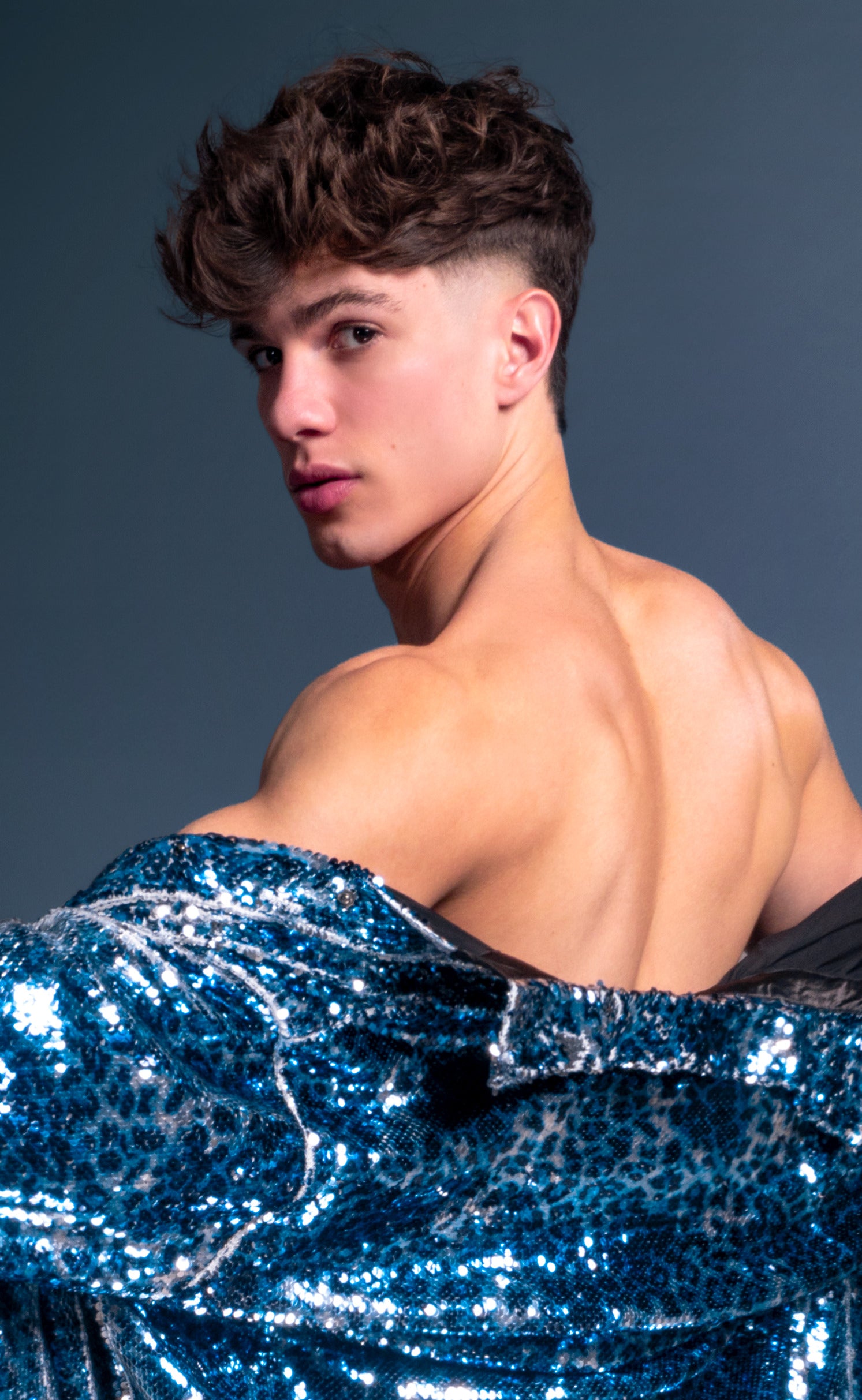 'Wildcat' Sequin Shirt and Pant Set