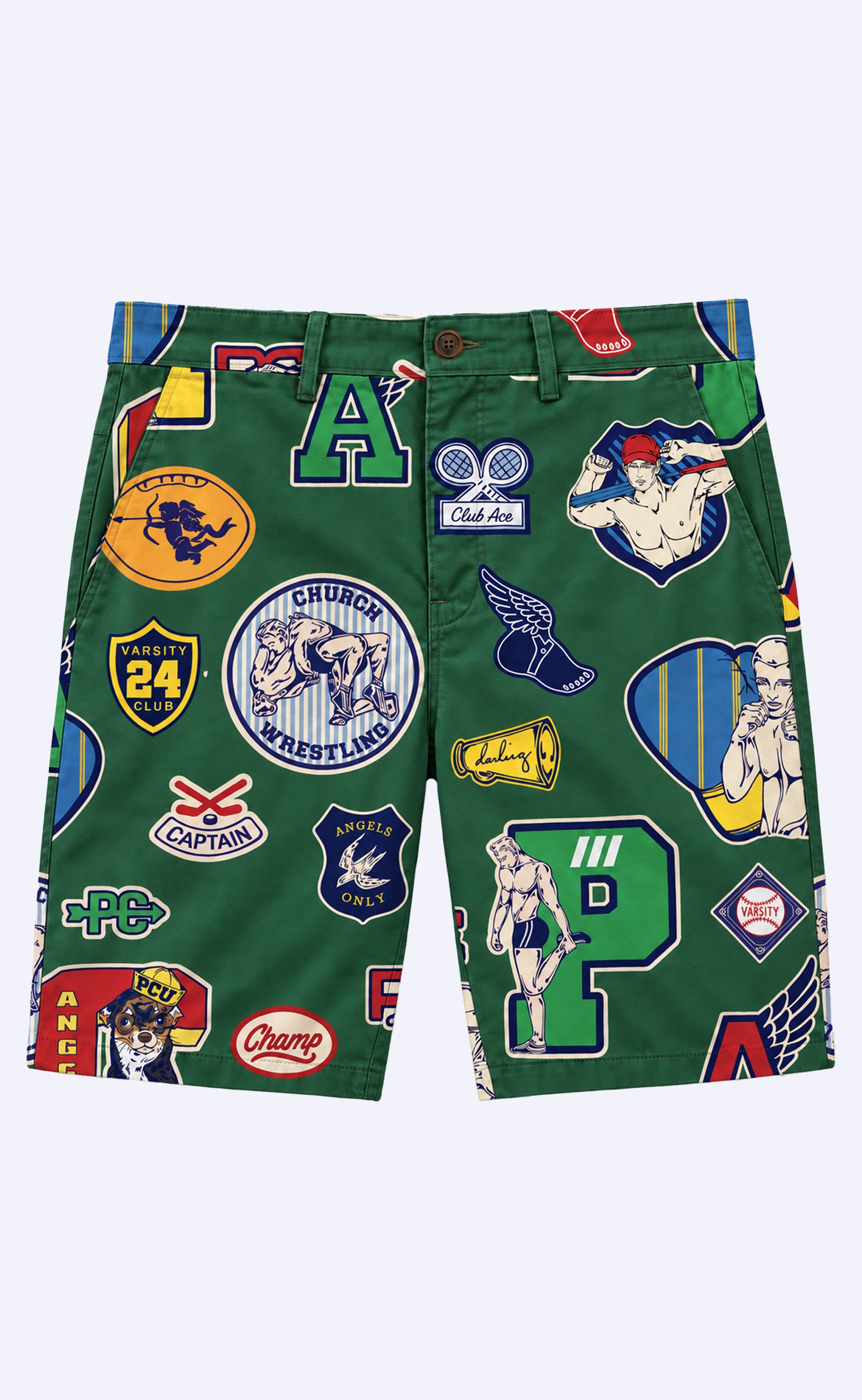 'Crush Club' Letterman Shorts