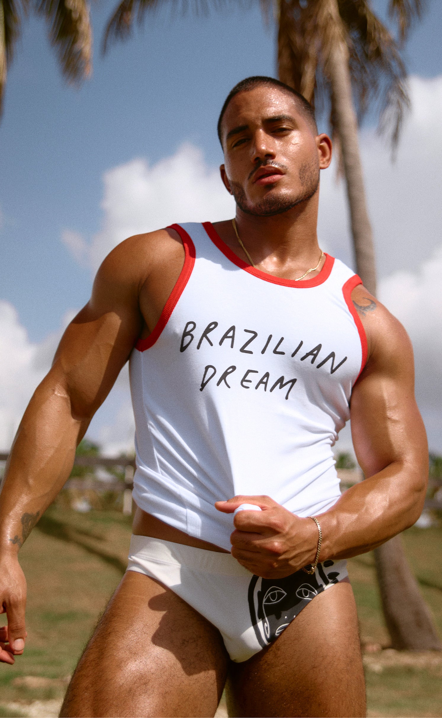 'Paraíso' Brazil Tank Top