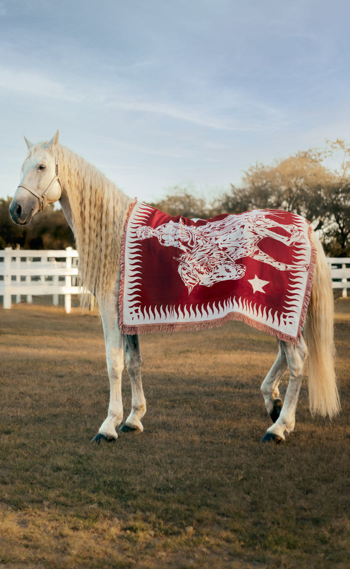'Born To Ride' Throw Blanket - Patrick Church