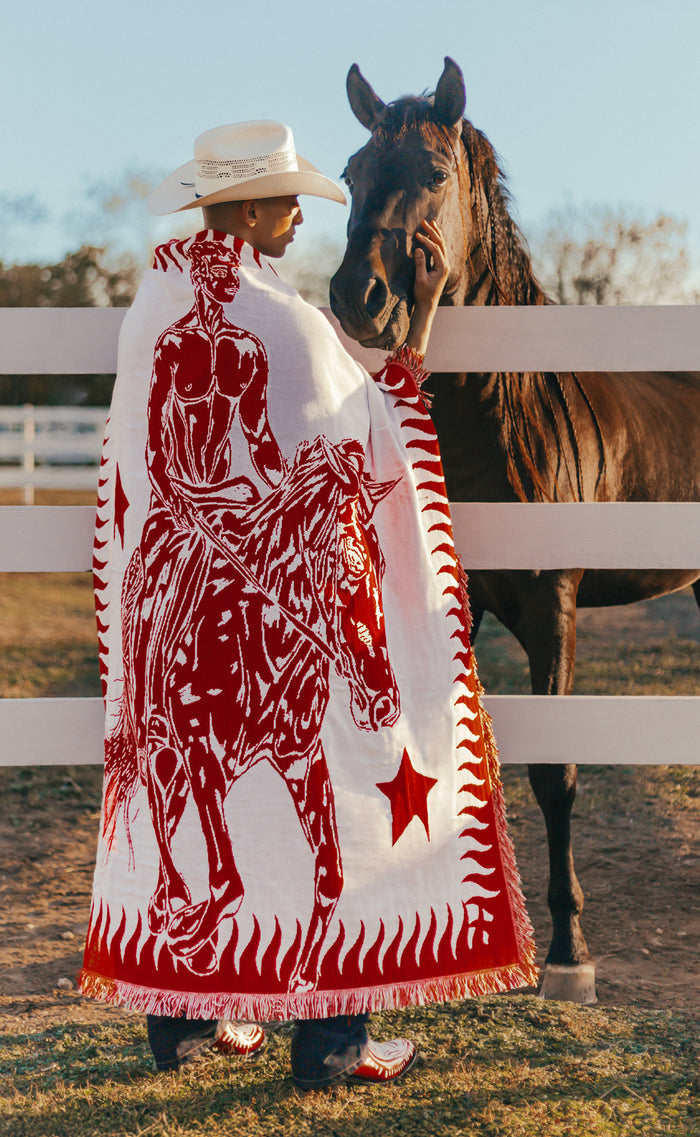 'Born To Ride' Throw Blanket - Patrick Church