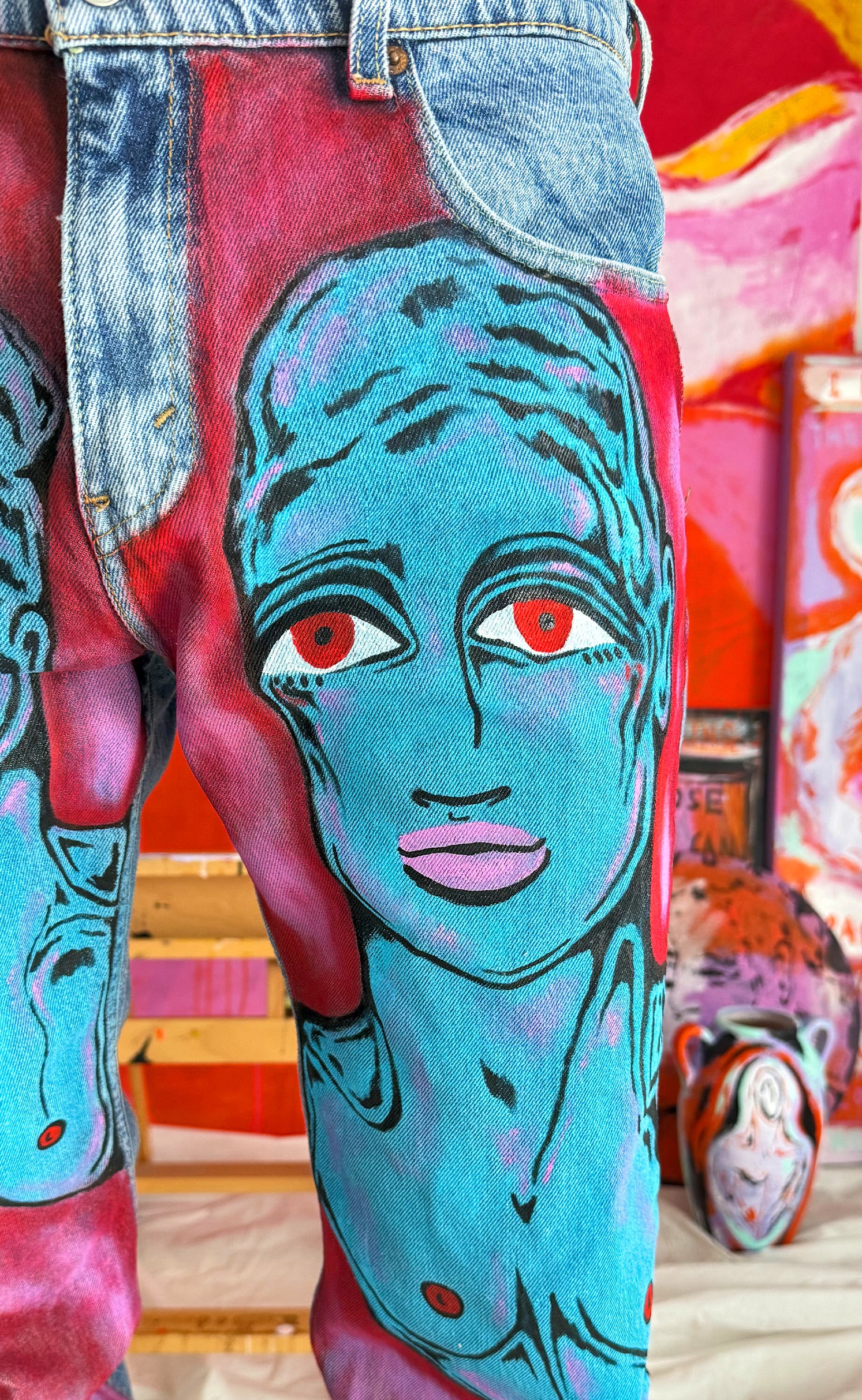 'Kiss Collector' Jeans - 32x32 - Patrick Church