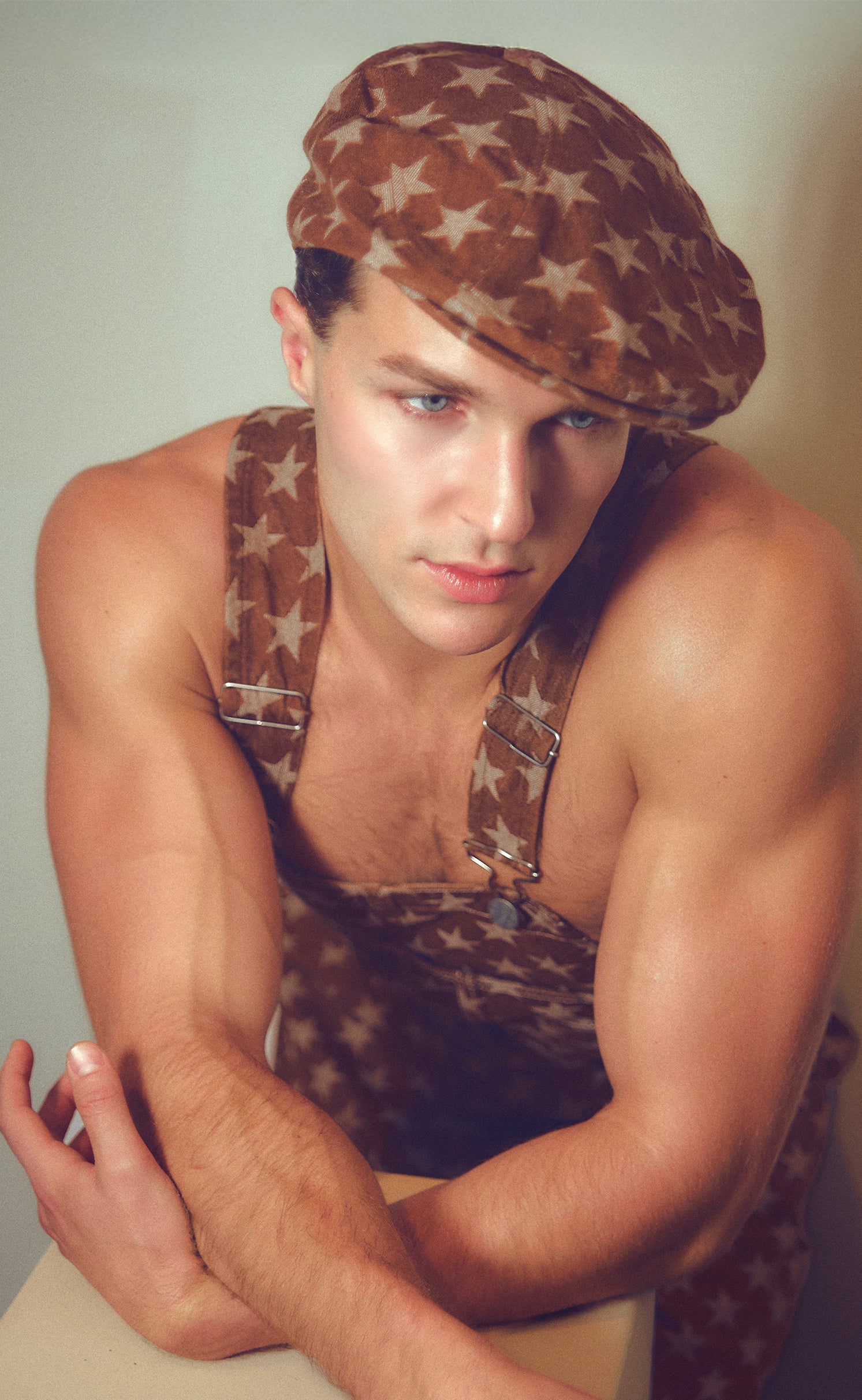 ‘LuckyStar’ Jacquard Classic Flatcap