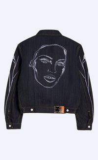'Born To Ride' Idigo Denim Jacket - Patrick Church