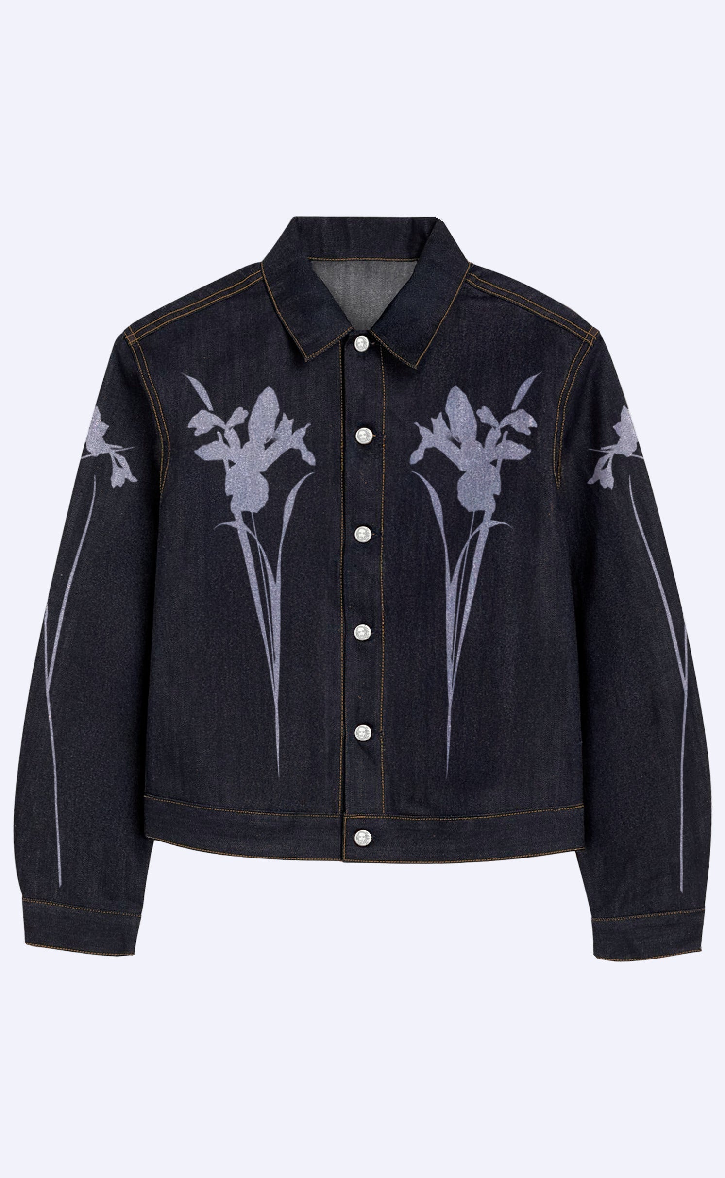 'Born To Ride' Idigo Denim Jacket - Patrick Church