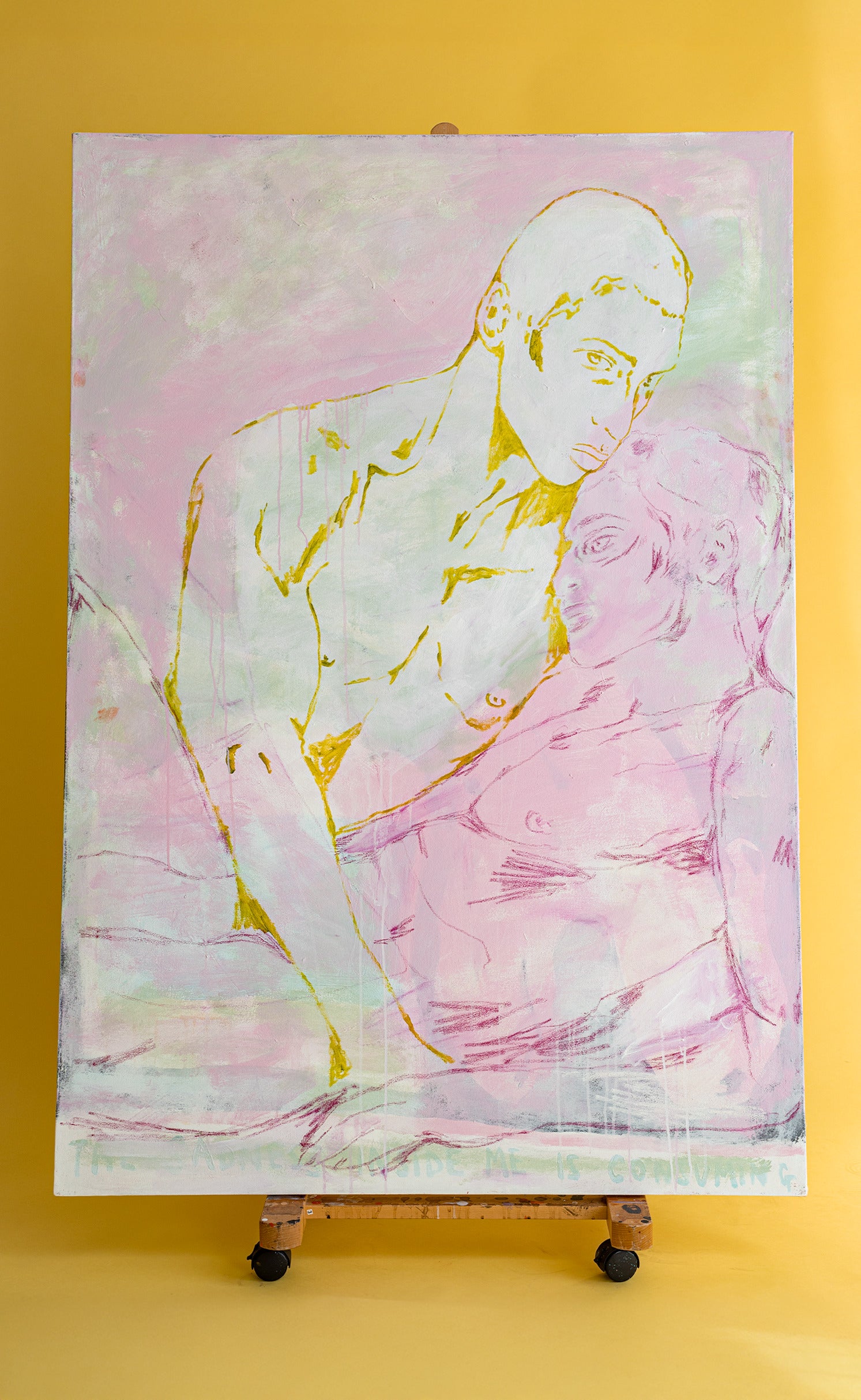 'Patroclus & Achilles' 46 x 66 - Patrick Church