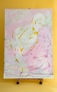 'Patroclus & Achilles' 46 x 66 - Patrick Church