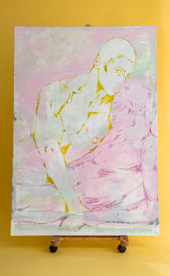'Patroclus & Achilles' 46 x 66 - Patrick Church