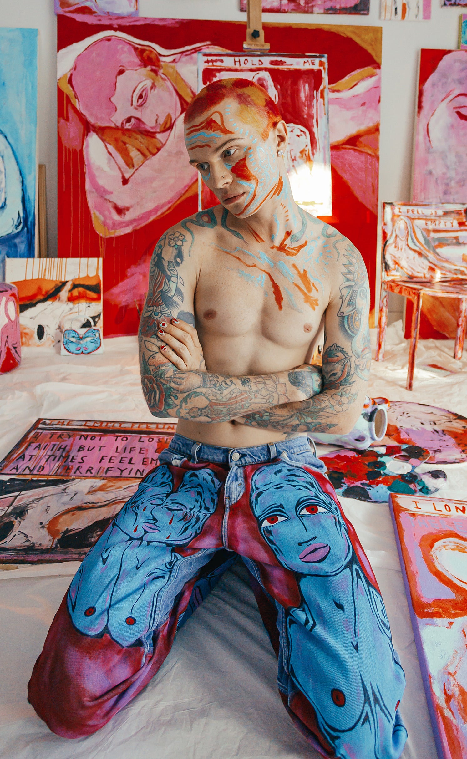 'Kiss Collector' Jeans - 32x32 - Patrick Church