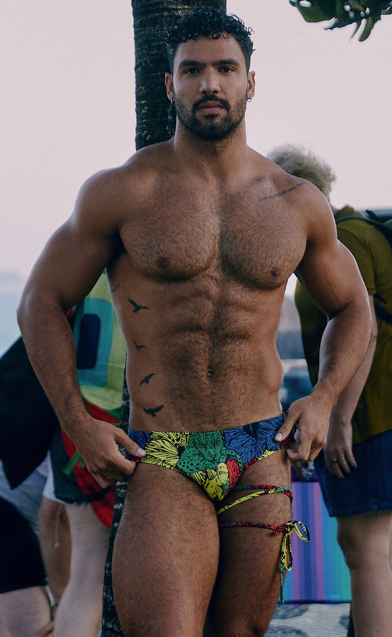 'Paraíso' Brazil Tie Swim Briefs